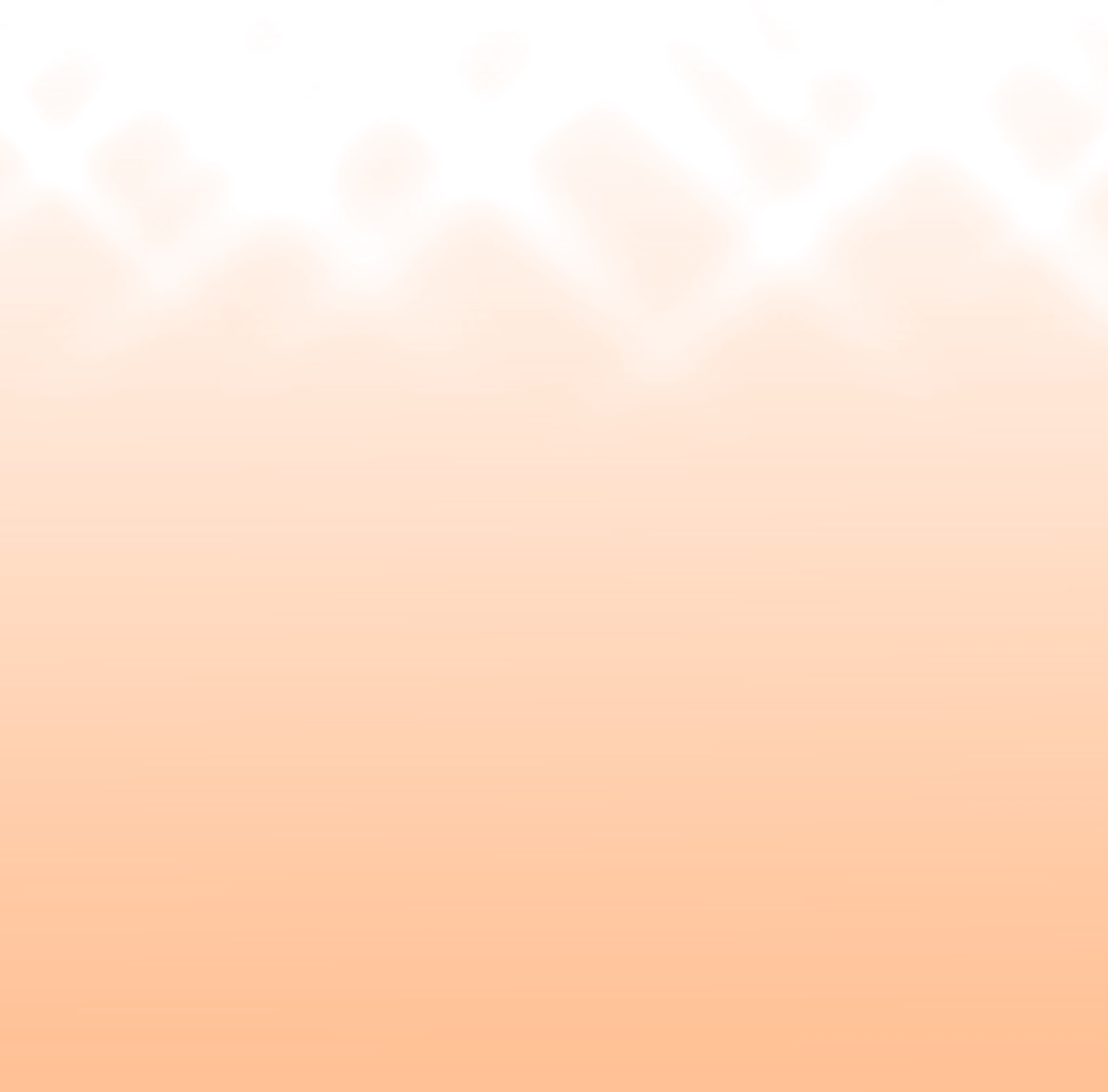 Fading Gradient Background, Orange Fade Color